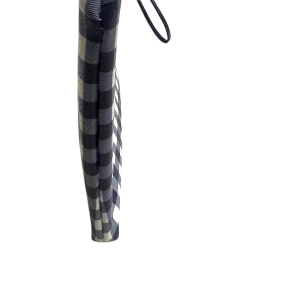 Draper James Blue Checkered Gingham Wristlet Pouch Wallet Bag - NWT Southern - Picture 8 of 15